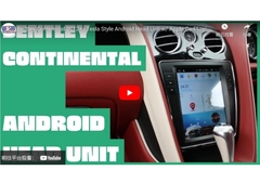 Bentley Flying Spur Continental 2015-2019 Tesla Android Jednostka główna CarPlay Android Auto-WITSON
